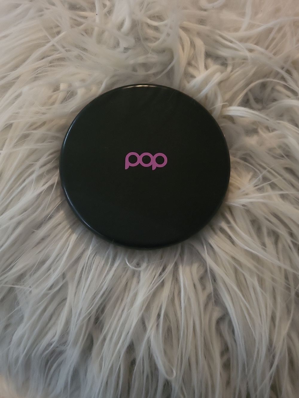pop🩷🖤 compact led magnifying mirror - by pop sonic